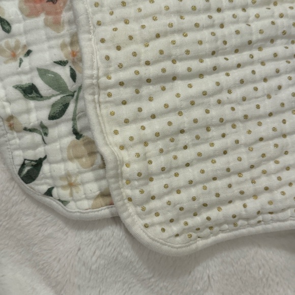 Pottery Barn Meredith Muslin Burp Cloth, Set of 3 - Picture 3 of 4